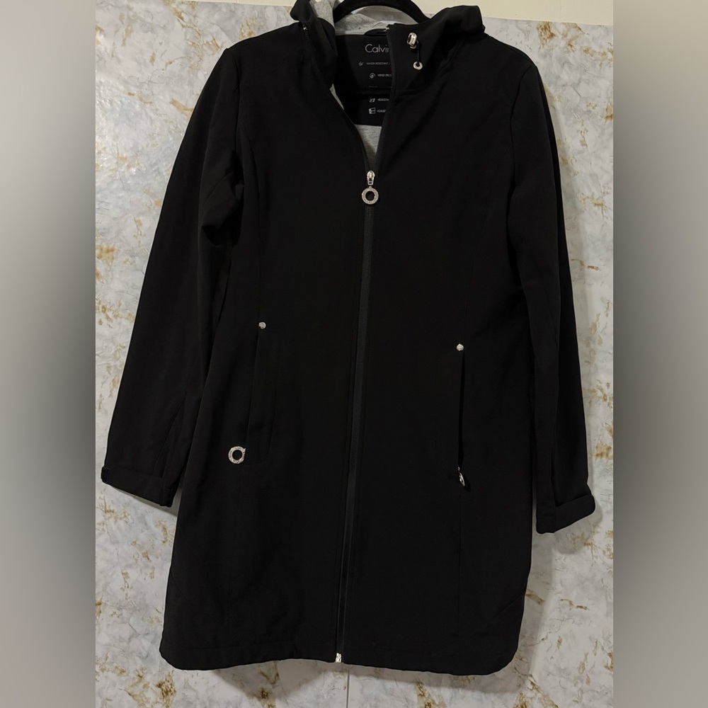 Calvin Klein Black Water-Resistant Jacket